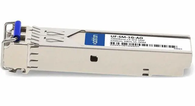 Alt view image 9 of 10 - ADDON UBIQUITI UF-SM-1G COMPATIBLE TAA COMPLIANT 1000BASE-LX SFP TRANSCEIVER (SM