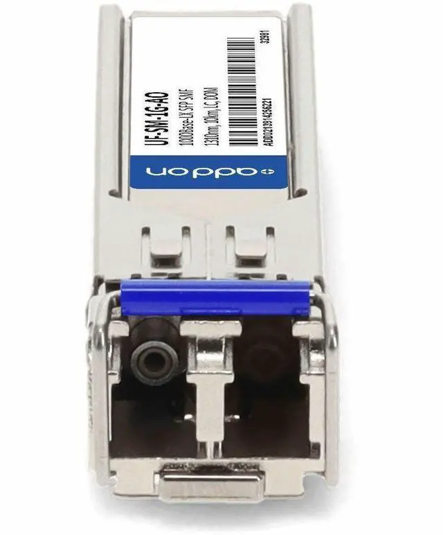 Alt view image 10 of 10 - ADDON UBIQUITI UF-SM-1G COMPATIBLE TAA COMPLIANT 1000BASE-LX SFP TRANSCEIVER (SM
