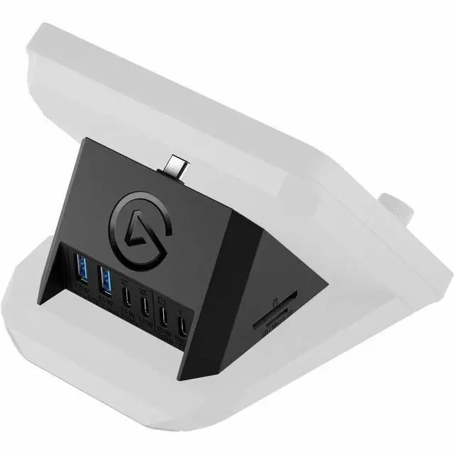 Alt view image 5 of 7 - Elgato USB Hub Multiport Adapter for Stream Deck + - USB Type C - 640 MB/s - Notebook, Desktop - Desktop - 6 USB Port(s) - PC, Mac