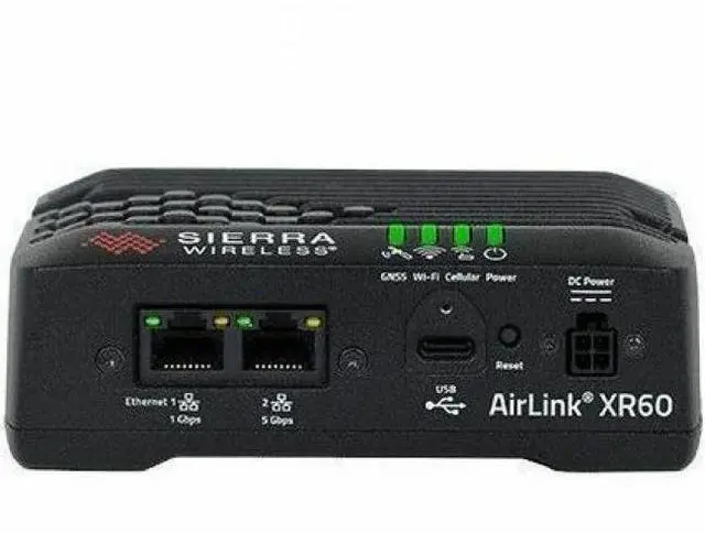 Alt view image 3 of 5 - Sierra Wireless AirLink XR60 2 SIM Cellular Ethernet Modem/Wireless Router TAA Compliant 1105233