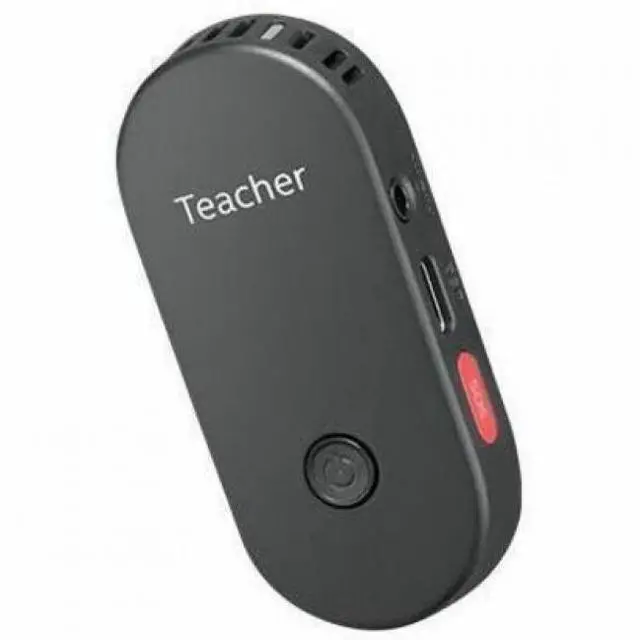 Alt view image 4 of 9 - AVer Ampli Wave SAA5 Instructional Audio System Pendant Microphones Teacher Student Mic Microphone receiver dongle Box SAB5V2 Audio Receiver/Amplifier BoxWall Mount Speakers Box