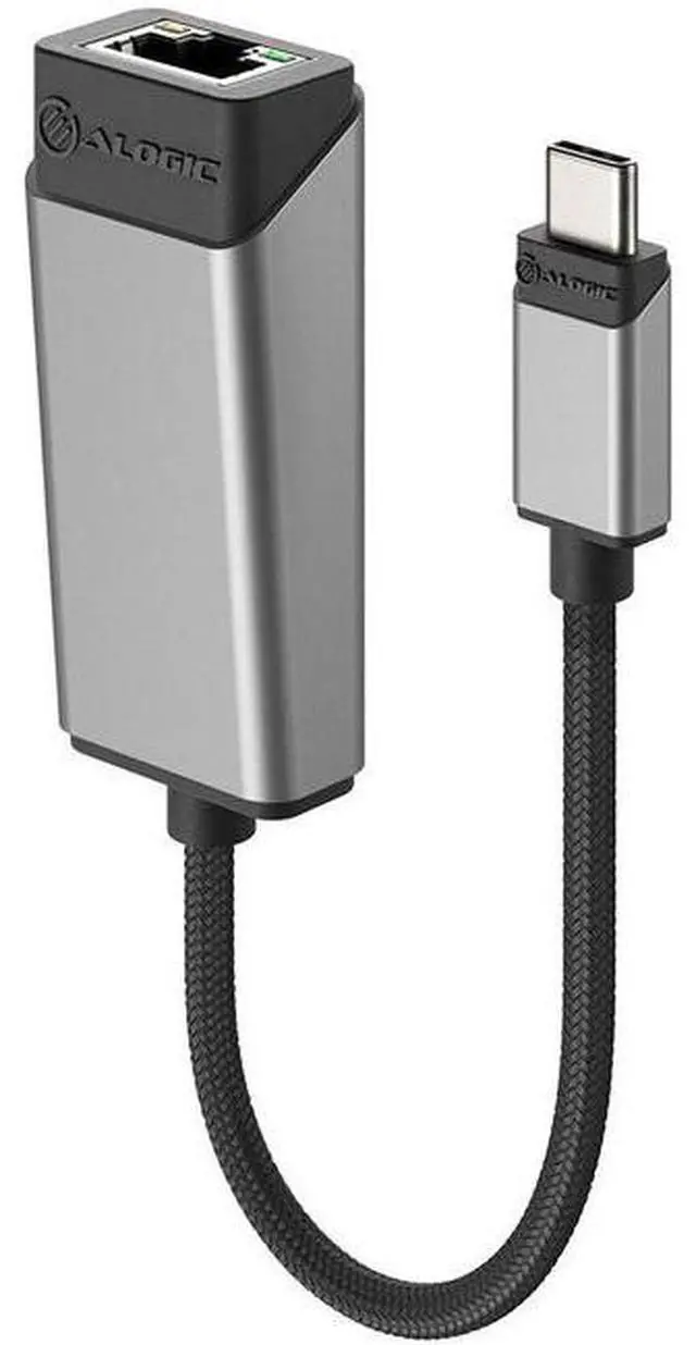 Alt view image 4 of 6 - ALOGIC Ultra USB-CMale to RJ45 Gbit Ethernet Adapterfemale ULCGESGR