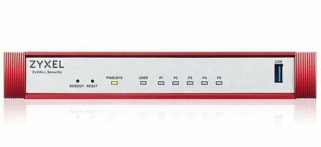 Main image of ZYXEL USG FLEX 50H Network Security/Firewall Appliance - Intrusion Prevention - 5 Port - 1000Base-T - Gigabit Ethernet - 1.95 Gbit/s Firewall Throughput - SSL, DES, 3DES, AES (256-bit), MD5, SHA-1, SH