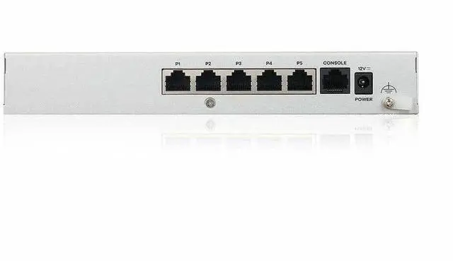 Alt view image 4 of 4 - ZYXEL USG FLEX 50H Network Security/Firewall Appliance - Intrusion Prevention - 5 Port - 1000Base-T - Gigabit Ethernet - 1.95 Gbit/s Firewall Throughput - SSL, DES, 3DES, AES (256-bit), MD5, SHA-1, SH