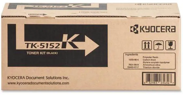 Alt view image 6 of 7 - Kyocera KYOTK5152K 12K Pages Toner Cartridge - Laser, Black