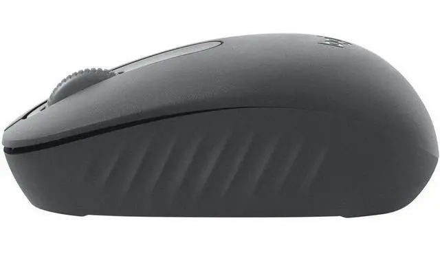 Alt view image 5 of 13 - Logitech M196 Mouse - Optical - Wireless - 32.81 ft - Bluetooth - Graphite - 1000 dpi - Scroll Wheel - Small/Medium Hand/Palm Size - Symmetrical - 1 x AA Battery Supported