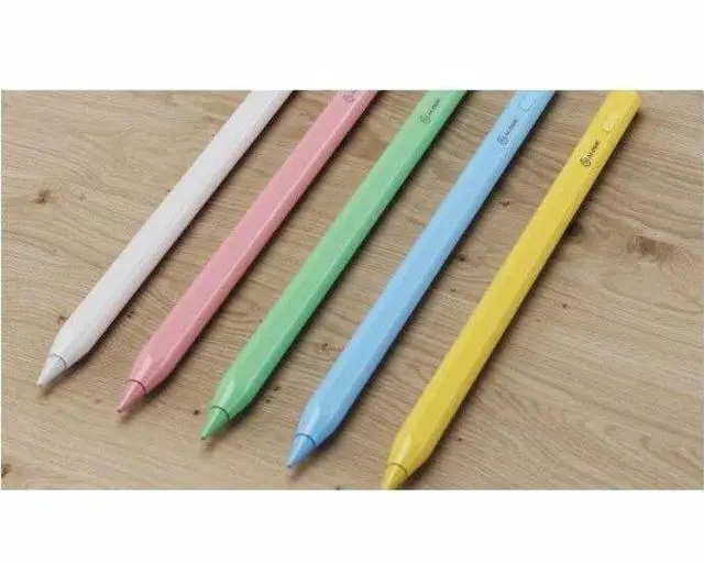 Alt view image 2 of 3 - Alogic iPad Stylus Pen with Wireless Charging Blue - Blue stylus pen with accurate touch response, ideal for creative work on iPads and Android devices.