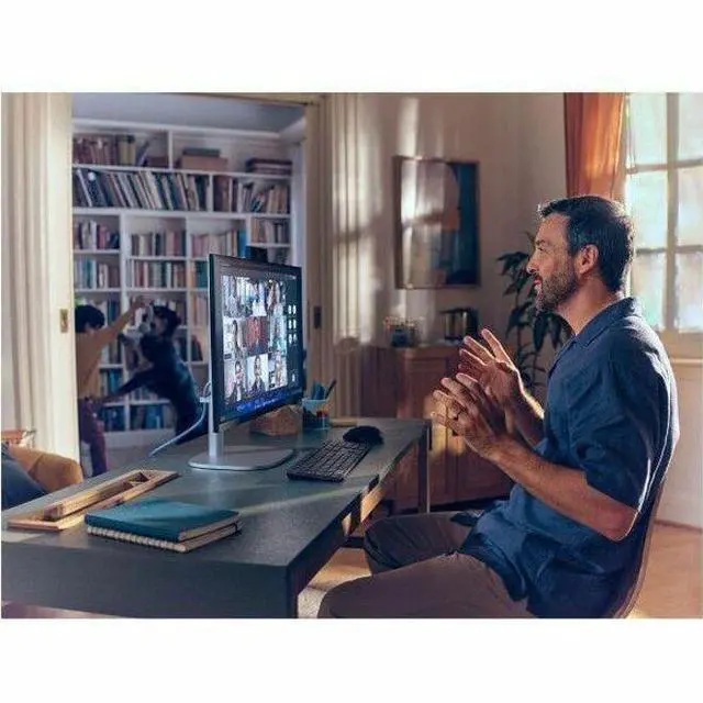 Alt view image 6 of 8 - HP EliteStudio 8 AiO G1i All-in-One Computer - Intel Core Ultra 5 235 - vPro Technology - 32 GB - 512 GB SSD - 27" QHD Touchscreen - Desktop - Pike Silver - Intel Q870 Chip - 2560 x 1440 - Window