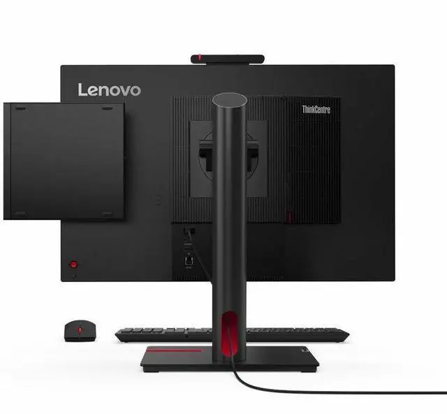 Alt view image 5 of 8 - Lenovo ThinkCentre M70q Gen 5 12TD001GUS Desktop Computer - Intel Core i5 14th Gen i5-14400T - 8 GB - 256 GB SSD - Tiny - Black - Intel Q670 Chip - Windows 11 Pro - Intel UHD Graphics 730 DDR5 SDRAM -