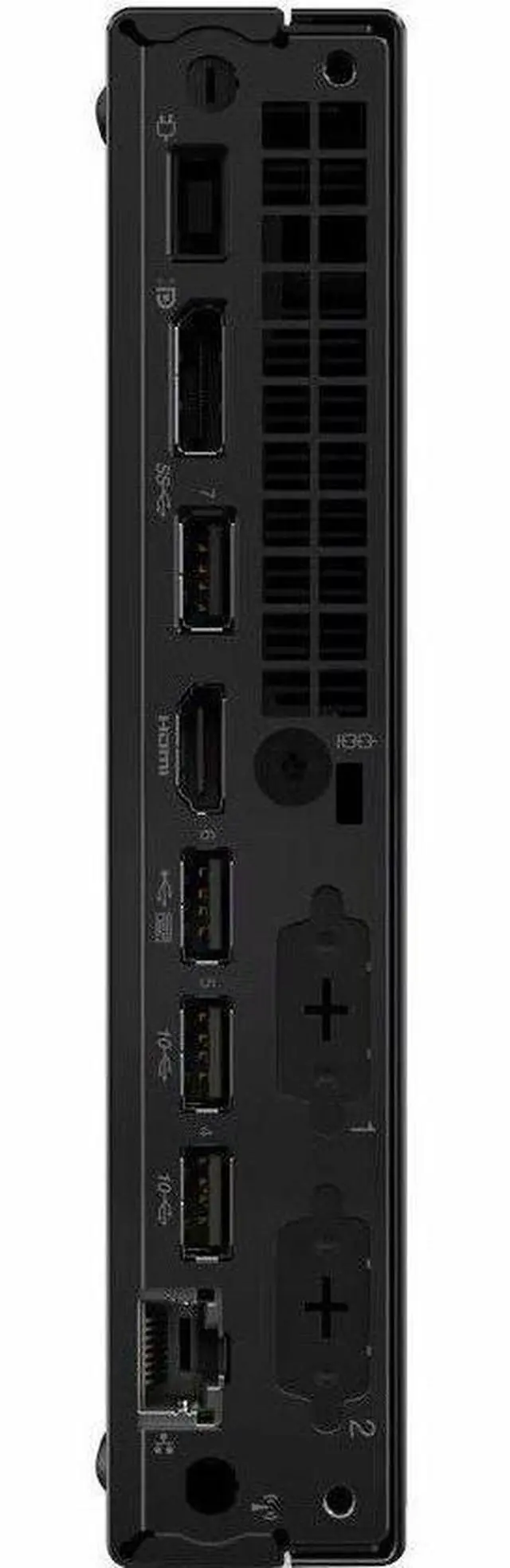 Alt view image 7 of 8 - Lenovo ThinkCentre M70q Gen 5 12TD001GUS Desktop Computer - Intel Core i5 14th Gen i5-14400T - 8 GB - 256 GB SSD - Tiny - Black - Intel Q670 Chip - Windows 11 Pro - Intel UHD Graphics 730 DDR5 SDRAM -