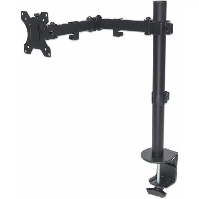 Alt view image 8 of 11 - Manhattan 461542 Clamp Mount For Lcd Monitor - Black