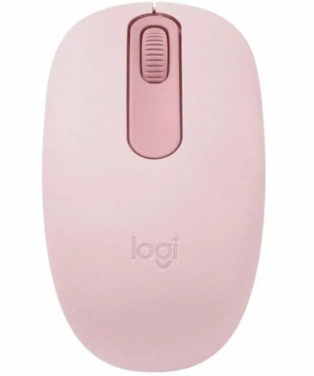 Main image of Logitech M196 Mouse - Optical - Wireless - 32.81 ft - Bluetooth - Pink - 1000 dpi - Scroll Wheel - Small/Medium Hand/Palm Size - Symmetrical - 1 x AA Battery Supported
