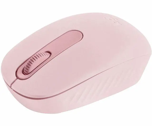 Alt view image 4 of 6 - Logitech M196 Mouse - Optical - Wireless - 32.81 ft - Bluetooth - Pink - 1000 dpi - Scroll Wheel - Small/Medium Hand/Palm Size - Symmetrical - 1 x AA Battery Supported