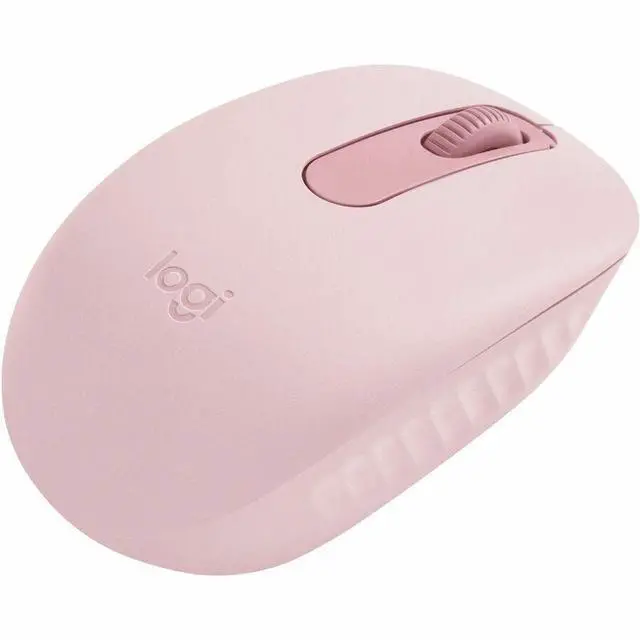 Alt view image 6 of 6 - Logitech M196 Mouse - Optical - Wireless - 32.81 ft - Bluetooth - Pink - 1000 dpi - Scroll Wheel - Small/Medium Hand/Palm Size - Symmetrical - 1 x AA Battery Supported