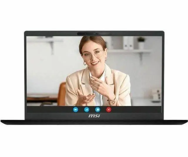 Alt view image 8 of 14 - MSI Modern 15 H C2RMTG-406US 15.6" Full HD Touchscreen Notebook, Intel Core 9 270H 2.7GHz, 32GB, 1TB SSD, Windows 11 Home, Classic Black