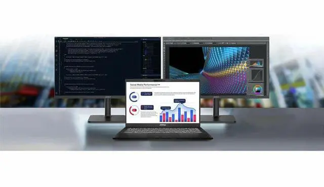 Alt view image 14 of 14 - MSI Modern 15 H C2RMTG-406US 15.6" Full HD Touchscreen Notebook, Intel Core 9 270H 2.7GHz, 32GB, 1TB SSD, Windows 11 Home, Classic Black