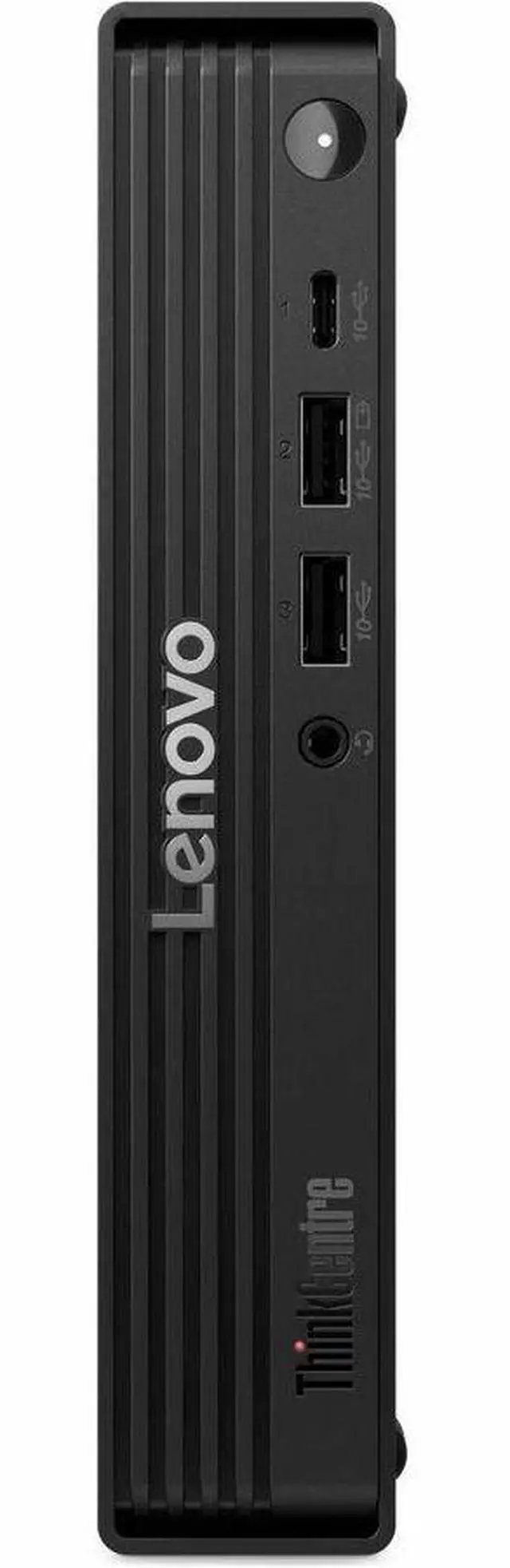 Alt view image 4 of 6 - Lenovo ThinkCentre M70q Gen 6 13A40023US Desktop Computer - Intel Core Ultra 7 265T - vPro Technology - 32 GB - 512 GB SSD - Tiny - Black - Intel Q870 Chip - Windows 11 Pro - Intel DDR5 SDRAM - Englis