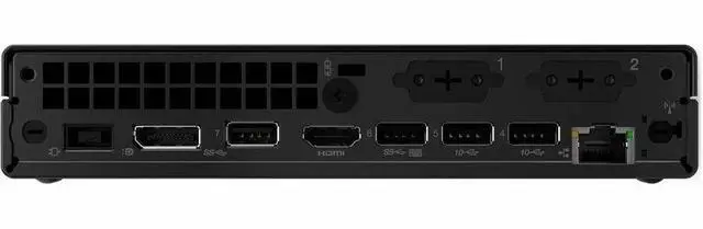 Alt view image 6 of 6 - Lenovo ThinkCentre M70q Gen 6 13A40023US Desktop Computer - Intel Core Ultra 7 265T - vPro Technology - 32 GB - 512 GB SSD - Tiny - Black - Intel Q870 Chip - Windows 11 Pro - Intel DDR5 SDRAM - Englis