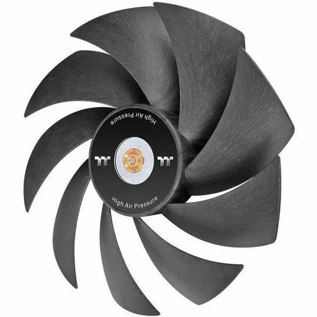 Alt view image 8 of 11 - Thermaltake SWAFAN GT14 PC Cooling Fan, 3 Types of Detachable Fan Blades, High Pressure/High Air Flow/ Reversed (Single Fan Pack) CL-F157-PL14BL-A