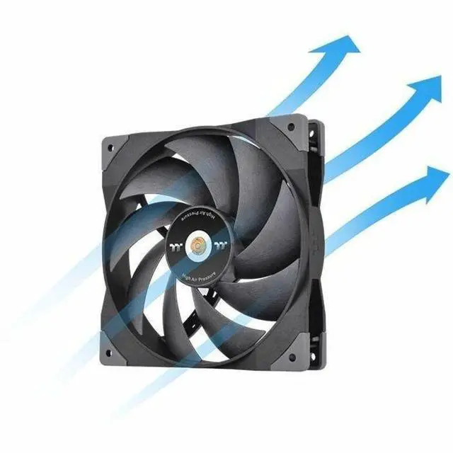 Alt view image 11 of 11 - Thermaltake SWAFAN GT14 PC Cooling Fan, 3 Types of Detachable Fan Blades, High Pressure/High Air Flow/ Reversed (Single Fan Pack) CL-F157-PL14BL-A