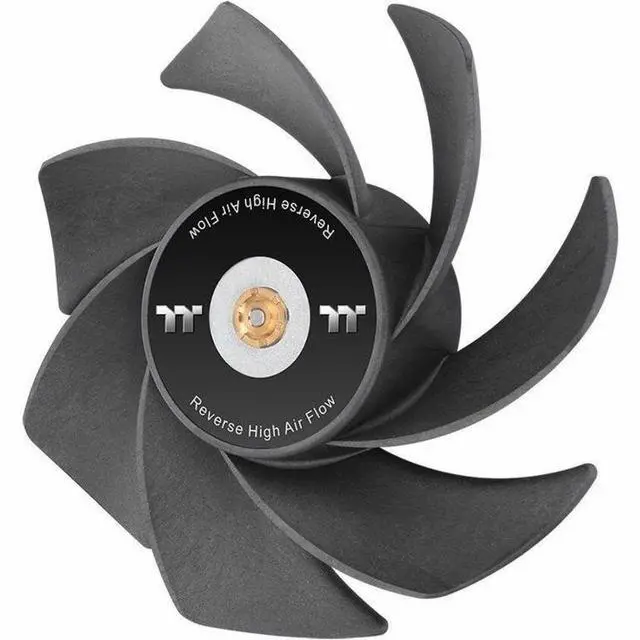 Alt view image 10 of 11 - Thermaltake SWAFAN GT12 PC Cooling Fan, 3 Types of Detachable Fan Blades, High Pressure/High Air Flow/ Reversed (Single Fan Pack) CL-F155-PL12BL-A