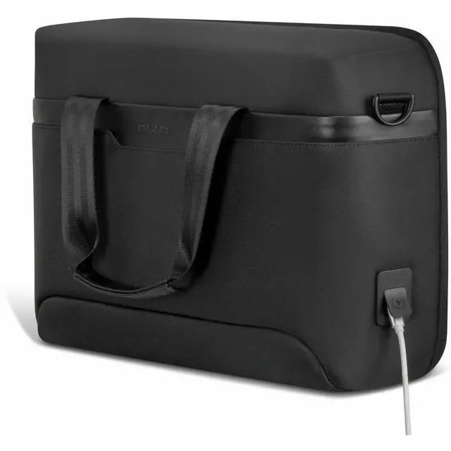 Alt view image 5 of 9 - Champs Onyx Carrying Case (Backpack) for 11" to 15.6" Notebook - Black - Water Resistant - Nylon Body - Shoulder Strap, Trolley Strap, Handle - 12.5" Height x 5" Width - 3.43 gal V