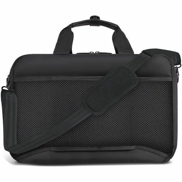 Alt view image 7 of 9 - Champs Onyx Carrying Case (Backpack) for 11" to 15.6" Notebook - Black - Water Resistant - Nylon Body - Shoulder Strap, Trolley Strap, Handle - 12.5" Height x 5" Width - 3.43 gal V