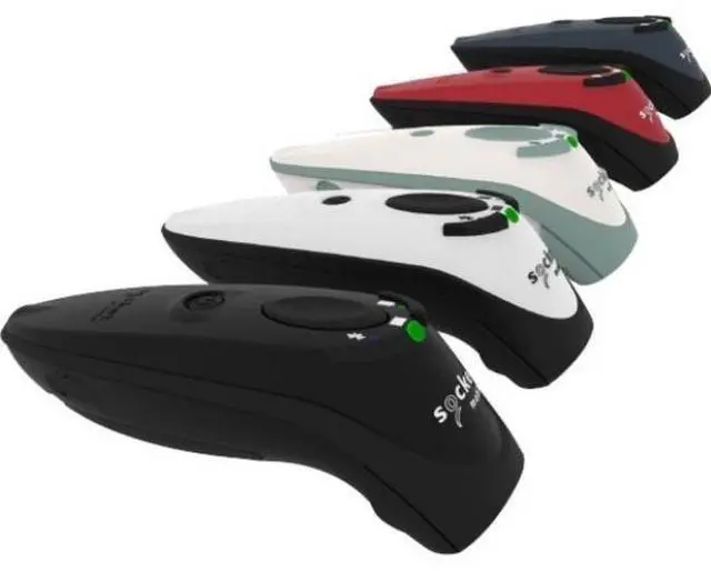 Alt view image 2 of 7 - Socket Mobile D720 Barcode Scanner (with rechargeable battery pre-installed) - Wireless Connectivity - 19.49" Scan Distance - 1D, 2D - Imager - Omni-directional - Bluetooth - USB - Black - Stand