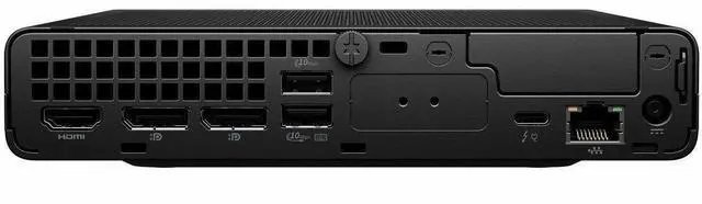 Alt view image 7 of 8 - HP EliteDesk 8 G1a Desktop Computer - AMD Ryzen AI 7 350 - 64 GB - 1 TB SSD - Mini PC - Jack Black - AMD Chip - Windows 11 Pro - AMD Radeon 860M Graphics DDR5 SDRAM - English Keyboard - IEEE 802.11be