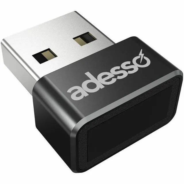 Alt view image 7 of 8 - Adesso AFP-100-TAA Fingerprint Reader - USB - TAA Compliant