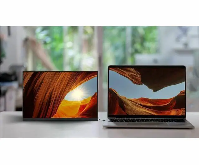 Alt view image 6 of 6 - PM16-S 16IN PORTABLE LCD USB-C HDMI SPEAKER STAND