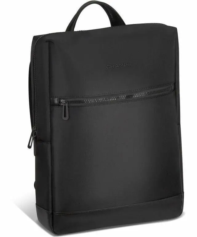 Alt view image 4 of 8 - Champs Onyx Carrying Case Backpack for 11" to 15.6" Notebook Black TB1007BLACK