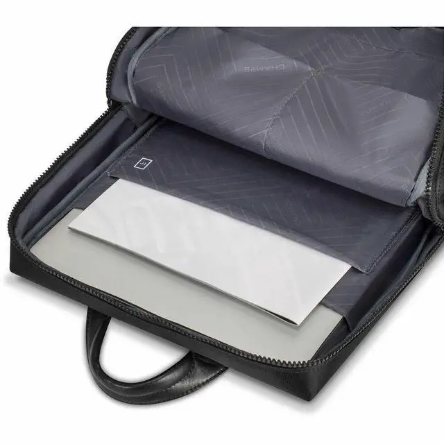 Alt view image 6 of 8 - Champs Onyx Carrying Case Backpack for 11" to 15.6" Notebook Black TB1007BLACK
