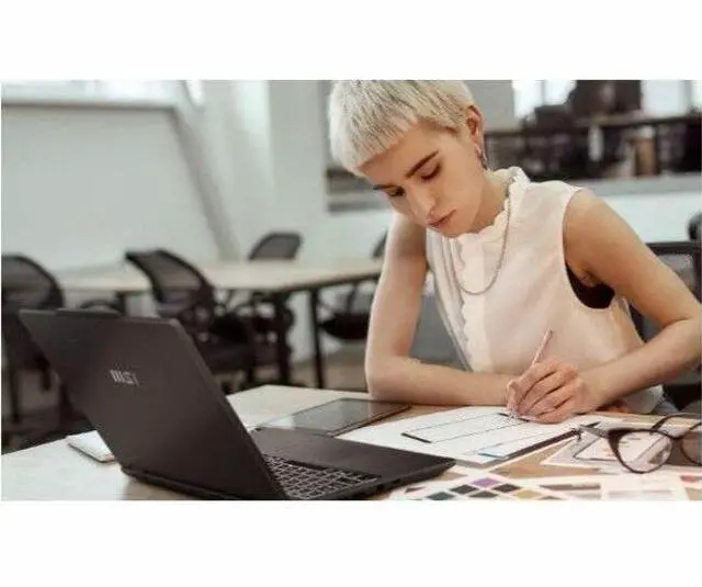 Alt view image 4 of 8 - MSI Venture 16 AI A1M Venture 16 AI A1MTG-048US 16" Touchscreen Notebook - Full HD Plus - 60 Hz - Intel Core Ultra 5 125H - 16 GB - 512 GB SSD - Solid Gray - Intel Chip - 1920 x 1200 - Windows 11