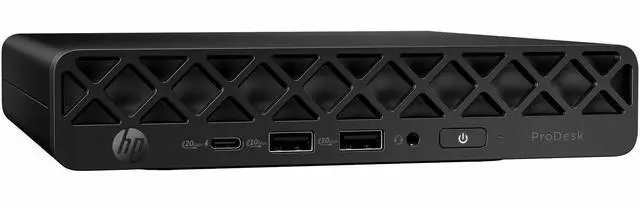 Alt view image 2 of 4 - HP ProDesk 4 G1i Desktop Computer - Intel Core Ultra 7 265T - vPro Technology - 64 GB - 1 TB SSD - Mini PC - Jack Black - Intel Q870 Chip - Windows 11 Pro - Intel DDR5 SDRAM - English Keyboard - IEEE