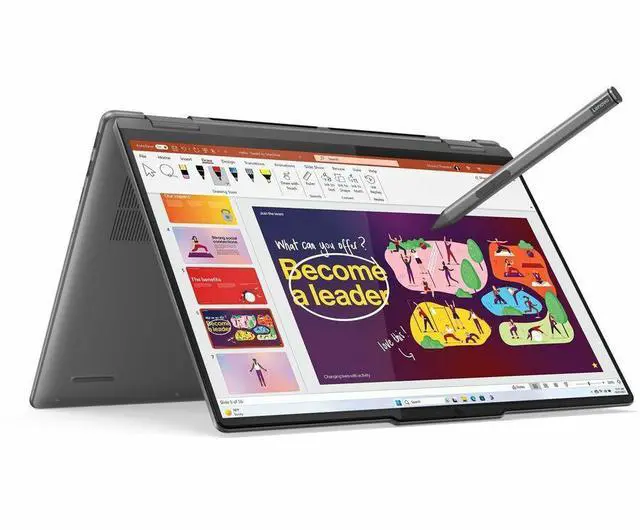 Alt view image 13 of 13 - Lenovo Yoga 7 16IML9 16" Touchscreen Convertible Notebook - Intel Core Ultra 7 155U - 16 GB - 1 TB SSD - Windows 11 Home - Webcam - IEEE 802.11ax Wireless LAN Standard (83DL0002US)
