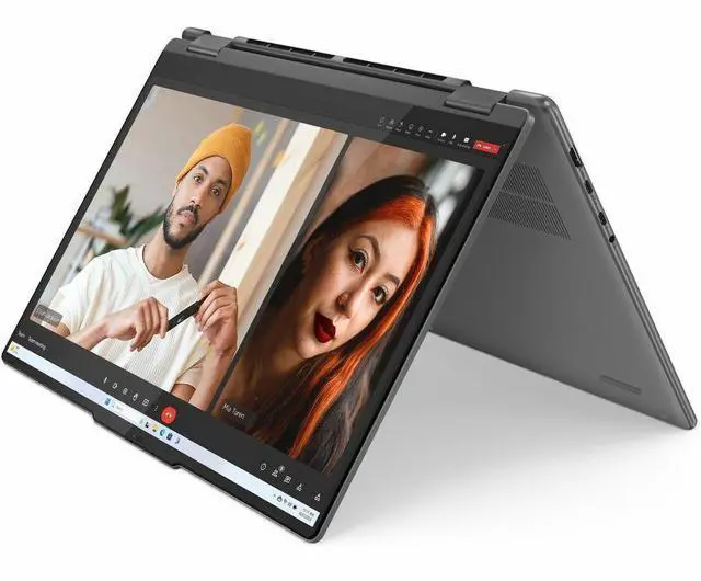 Alt view image 8 of 13 - Lenovo Yoga 7 16IML9 16" Touchscreen Convertible Notebook - Intel Core Ultra 7 155U - 16 GB - 1 TB SSD - Windows 11 Home - Webcam - IEEE 802.11ax Wireless LAN Standard (83DL0002US)