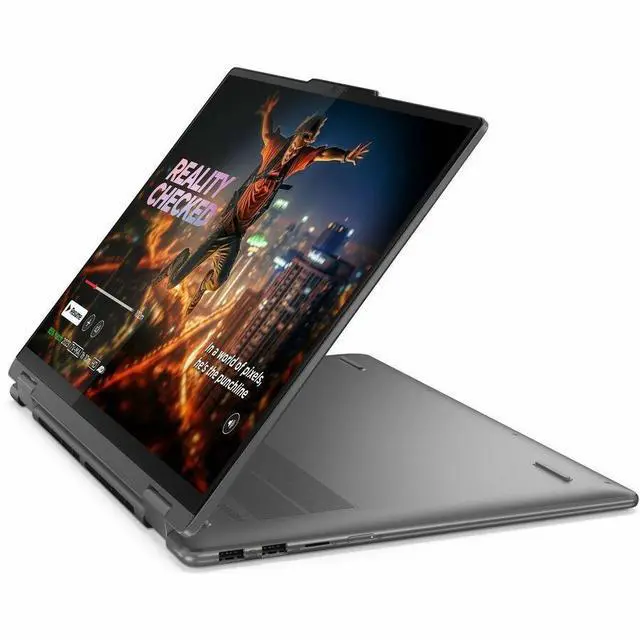 Alt view image 11 of 13 - Lenovo Yoga 7 16IML9 16" Touchscreen Convertible Notebook - Intel Core Ultra 7 155U - 16 GB - 1 TB SSD - Windows 11 Home - Webcam - IEEE 802.11ax Wireless LAN Standard (83DL0002US)