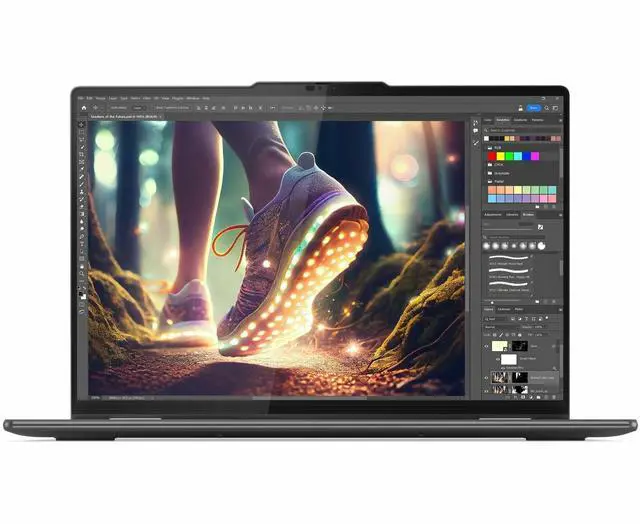 Alt view image 10 of 13 - Lenovo Yoga 7 16IML9 16" Touchscreen Convertible Notebook - Intel Core Ultra 7 155U - 16 GB - 1 TB SSD - Windows 11 Home - Webcam - IEEE 802.11ax Wireless LAN Standard (83DL0002US)