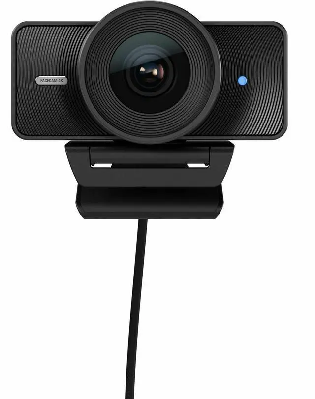 Alt view image 2 of 7 - Elgato FaceCam Webcam - 60 fps - Black - USB 3.0 Type C - 4K - 3840 x 2160 Video - CMOS Sensor - Fixed Focus - 90° Angle - For Monitor - Windows, Windows 11 or Later - AI-powered - Noise Reduc
