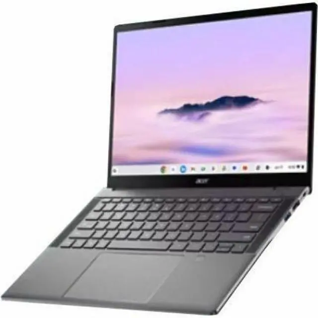 Alt view image 5 of 5 - Acer Chromebook Plus 514 CBE594-2 CBE594-2-5909 14" Chromebook - WUXGA - 60 Hz - Intel Core 5 120U - 16 GB - 256 GB SSD - English (US) Keyboard - Iron - Intel Chip - 1920 x 1200 - ChromeOS - Inte
