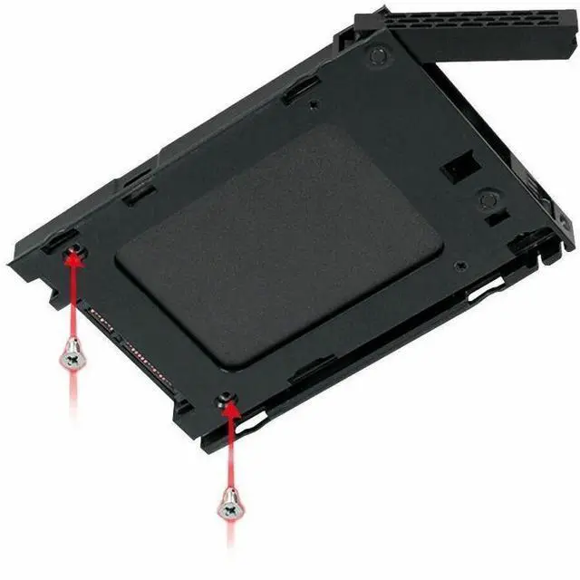 Alt view image 12 of 17 - icy dock expresstray mb742tp-b drive tray for expresscage mb742sp-b