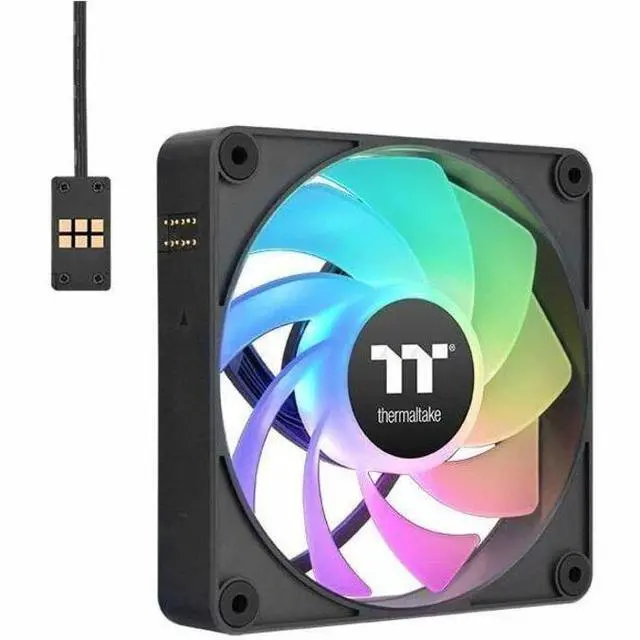 Alt view image 9 of 13 - Thermaltake CT120 EX Reverse ARGB Sync PC Cooling Fan, 3 Pack, CL-F192-PL12SW-A