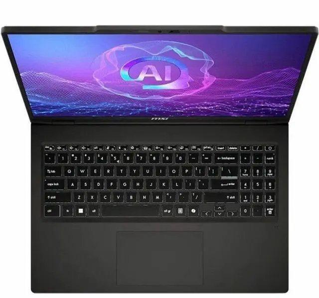 Alt view image 3 of 7 - MSI Venture 16 AI A2HM Venture 16 AI A2HMTG-047US 16" Touchscreen Notebook - Full HD Plus - Intel Core Ultra 7 255H - 32 GB - 1 TB SSD - Solid Gray - Intel Chip - 1920 x 1200 - Windows 11 Pro - I