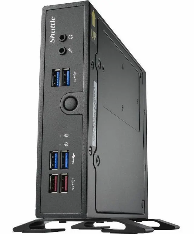 Alt view image 5 of 7 - Shuttle DS50U7 Black Barebone System