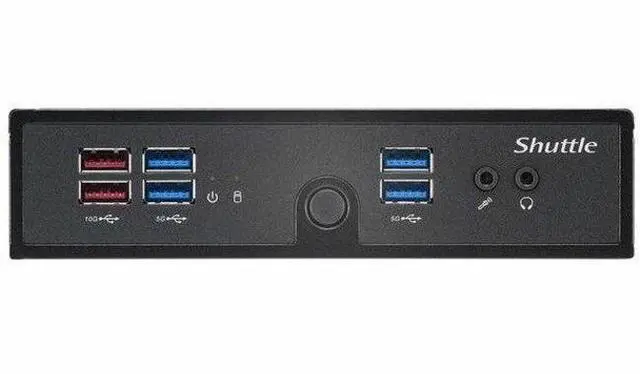 Main image of Shuttle DS50U Black Barebone System