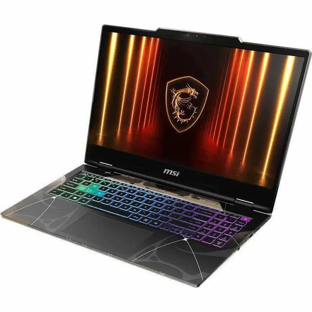 Alt view image 3 of 7 - MSI Cyborg 15 B2RW Cyborg 15 B2RWFKG-421US 15.6" Gaming Notebook - Intel Core 7 240H - 32 GB - 1 TB SSD - Windows 11 Home - NVIDIA GeForce RTX 5060 8 GB - Webcam - Wi-Fi 6E