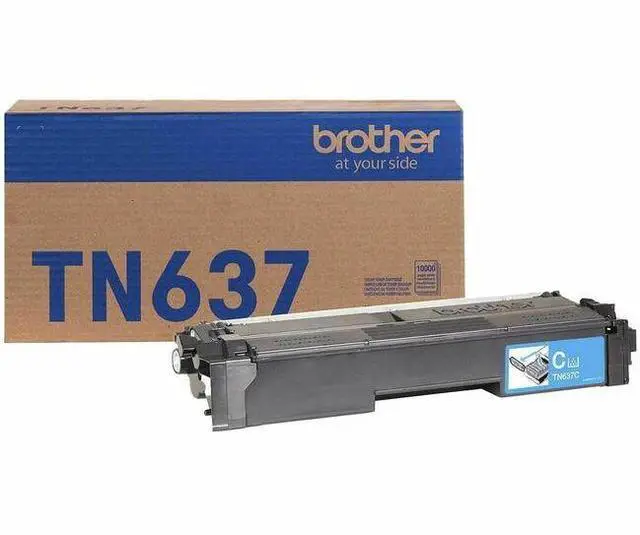 Alt view image 2 of 4 - Brother TN637C Original Ultra High Yield Laser Toner Cartridge Cyan Pack