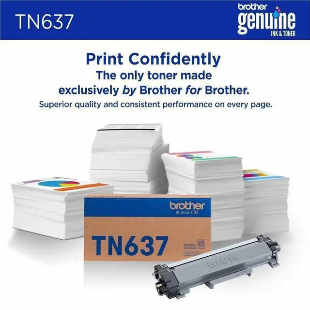 Alt view image 4 of 4 - Brother TN637C Original Ultra High Yield Laser Toner Cartridge Cyan Pack