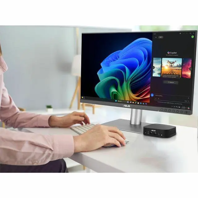 Alt view image 7 of 7 - Asus NUC 14 Pro AI NUC14LNKU9 Desktop Computer - Intel Core Ultra 9 288V - 32 GB - 1 TB SSD - Mini PC - Black - Intel Chip - Windows 11 Pro 64-bit - Intel Arc Graphics 140V LPDDR5X - IEEE 802.11be - 1